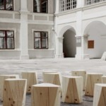 Der Grazer Hocker von Rosenkranz Design Möbel