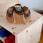 Kleingarderobe aus Zirbe von Rosenkranz // PhotoCredit: Wolfgang Spekner